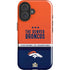 NFL Denver Broncos Super Bowl 50 Champions iPhone 16 Impact Case